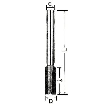 Super 超硬ストレートビット 6 (2P) ×6 TR-4