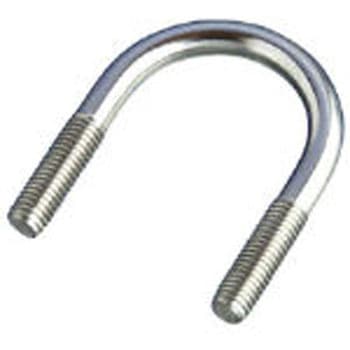 ステンレス 一般鋼管用Uボルト ピッチ21mm 水本機械製作所