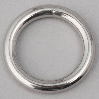 ステンレス 丸リンク 線径5mm内径25mm 水本機械製作所