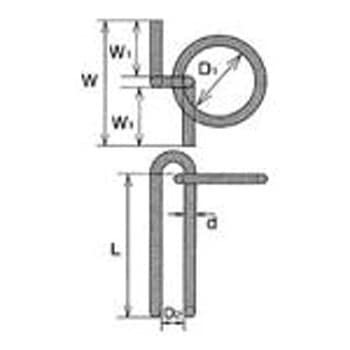 ステンレス 係船環MZ型 - 水本機械製作所