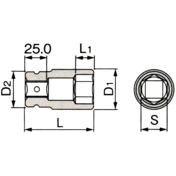 インパクト用タイヤソケット TONE トネ (前田金属工業)