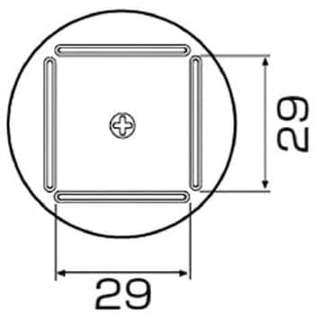 A1129B ノズル QFP 28mmX28mm 1個 白光 【通販モノタロウ】