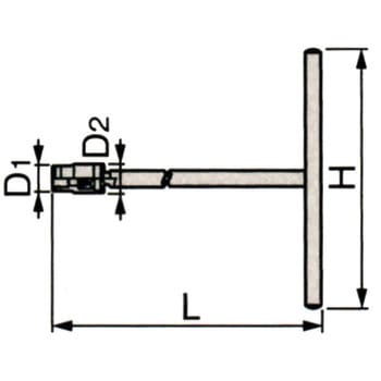 T形ミッションレンチ(ナットキャッチタイプ) TONE トネ (前田金属工業)