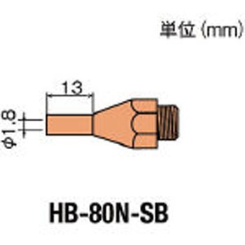替ノズルSB型HB-80用 goot(太洋電機産業)