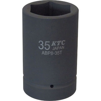 25.4sqインパクトレンチ用ホイールナットソケット(薄肉) KTC