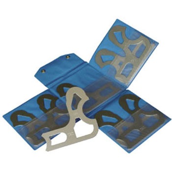 ラジアスゲージ Amazon | HANSARANG ラジアスゲージ 4点セット R1.0～R80.0mm