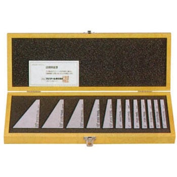 FB-12 角度ブロックセット 1/4°～30° 12個セット 1個 フジツール