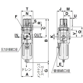 フィルタレギュレータ (AW30-03-～)