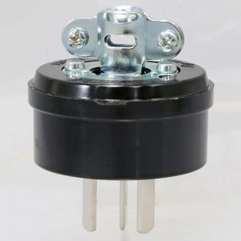 プラグ3P グリップ付 明工社