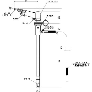 プロポンミニハンディポンプ(PTFE 標準型) 共立機巧