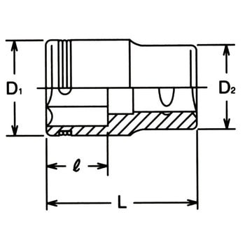 9.5sqナットグリップソケット Ko-ken コーケン(山下工業研究所)