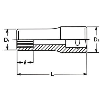 12.7sq12角ディープソケット Ko-ken コーケン(山下工業研究所)