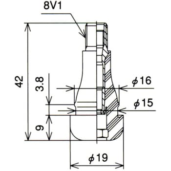 TR-413-4 スナップインバルブ(4個入り) 1袋(4個) PACIFIC 【通販サイト