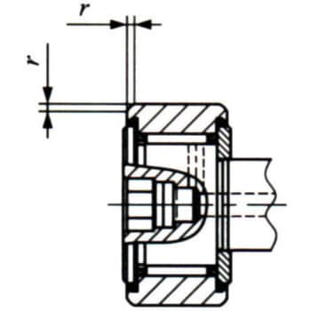 CF16BUU 標準カムフォロアCF□BUU(保持器付、六角穴付、シール形、円筒 