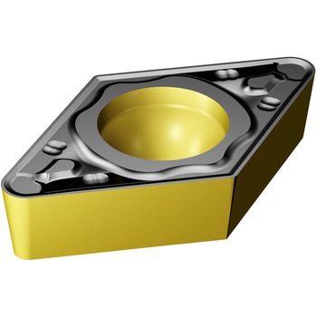 旋削用ポジ・チップ CoroTurn 107 DC□□型-11(ひし形55°)R0.8 推奨材種M(ステンレス鋼) サンドビック