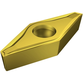 旋削用ポジ・チップ CoroTurn 107 VC□□型-11(ひし形35°)R0.1 推奨材種M(ステンレス鋼) サンドビック