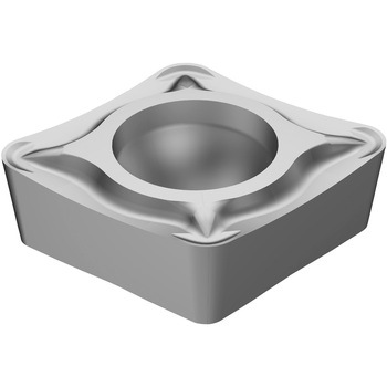 旋削用ポジ・チップ CoroTurn 107 CC□□型-06(ひし形80°)R0.4 推奨材種P(鋼) サンドビック