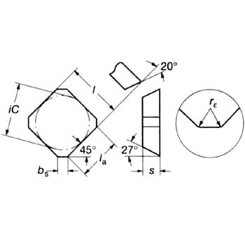 SEMN1203AZ H13A チップ SEMN 1箱(10個) サンドビック 【通販サイト