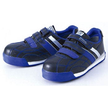 WPC555-BK/BL-25.5 樹脂先芯入りスニーカー WPC555 ミドリ安全 10363614