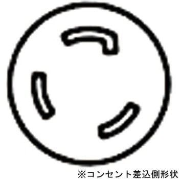 プラグ引掛形 3P アメリカン電機