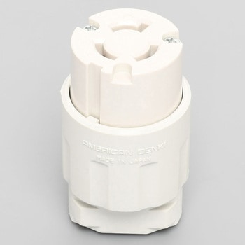 3124N-IV �R�[�h�R�l�N�^�{�f�B ���|�`�ڒn2P �A�����J���d�@ 15A NEMA�K�iNEMA L6-15 ���F   3124N-IV 10371121