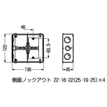 埋込スイッチボックス(平塗代付)