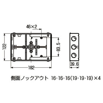 埋込スイッチボックス(平塗代付) 未来工業