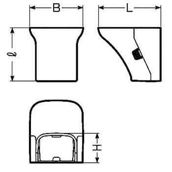モールダクト付属品 コーナージョイント 未来工業