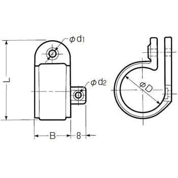 KVE-16J VE片サドル 1袋(50個) 未来工業 【通販サイトMonotaRO】