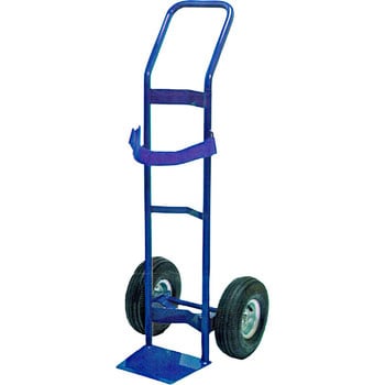 KS-HANDTRUCK KS ボンベ運搬車 1500L容器～7000L容器一本用 1台 カミマル 【通販モノタロウ】