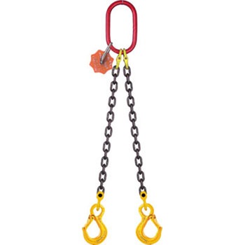 スリングフック アイ型 付チェーン ダブルタイプ イーグル クランプ アイタイプチェーンスリング 通販モノタロウ