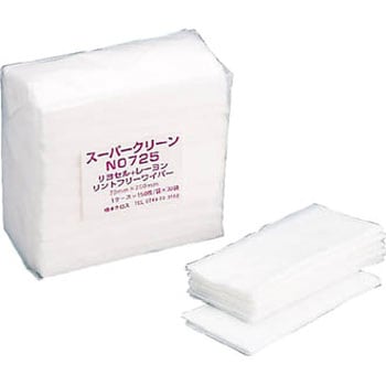 スーパークリーン 70×250mm (150枚×30袋/箱) 橋本クロス