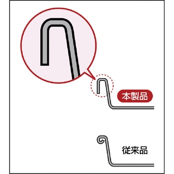 長方形浅バット渕巻き無し 小 IKD