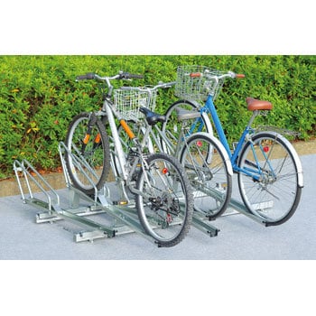 自転車ラック スライドラック 基準型 6台用 ダイケン バイク/自転車
