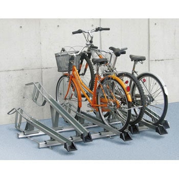 自転車ラック スライドラック 連結型 5台用 ダイケン バイク/自転車 