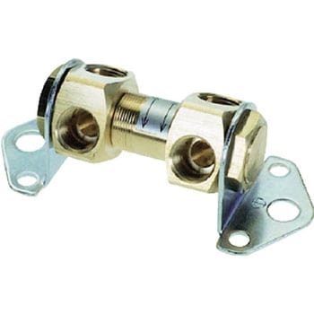 ヘッダーブロックCB 2連 Rc3/8 千代田通商