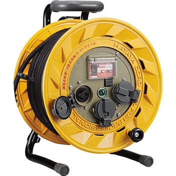 単相100V型ブレーカーリール 30mアース・サーモカット付 ハタヤリミテッド