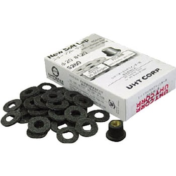 #120Φ20NSL 40枚入 ラバーパット1個付 黒 ウシオ(UHT)