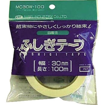 MC30W-100 ふしぎテープ白スペアー30MMX100M 仁礼工業 自己融着