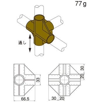 プラスチックジョイント スペーシア