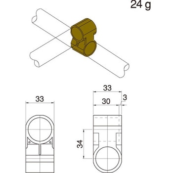 プラスチックジョイント スペーシア