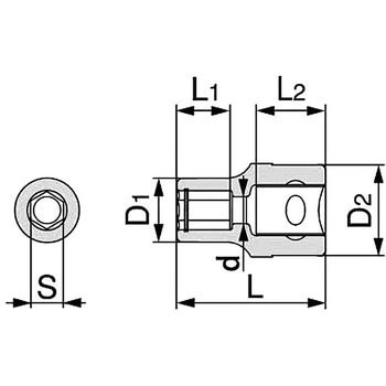 ビットホルダーソケット TONE トネ (前田金属工業)