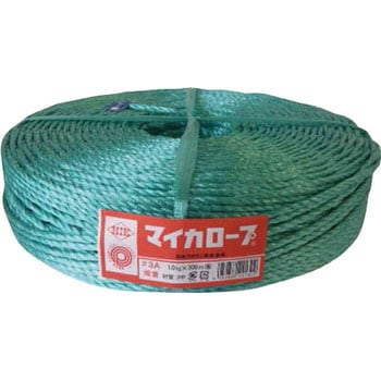 マイカロープ#3A1．0kg約 緑 石本マオラン
