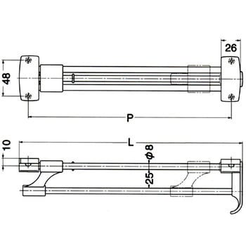 WH-450 スライドコートハンガー 1個 スガツネ(LAMP) 【通販サイト