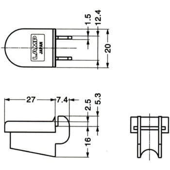 ステンレス鋼製棚受 重量用 SPHL-30 LAMP(スガツネ)