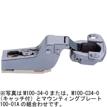 スライド丁番 M100 軽量扉用 LAMP(スガツネ)