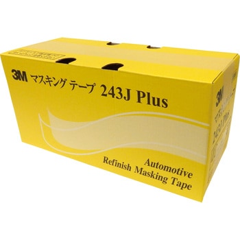 243J Plus 3M マスキングテープ No.243J Plus 1箱(30巻) スリーエム(3M 