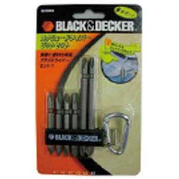 両頭スクリュードライバー6本セット BLACK&DECKER