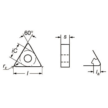 TNGA110304S01030A T-Max(R) P 旋削加工用チップ TN□□型-11 三角形  サンドビック 10723535