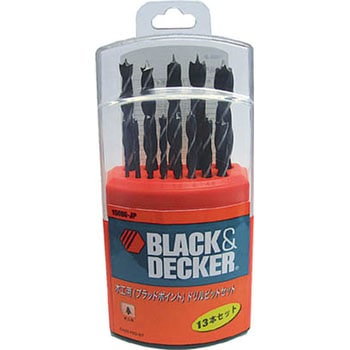 木工用ドリルビット BLACK&DECKER